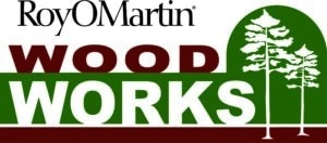 Wood Works logo color black ROM