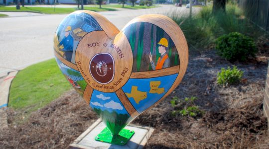 Community Heart at home office