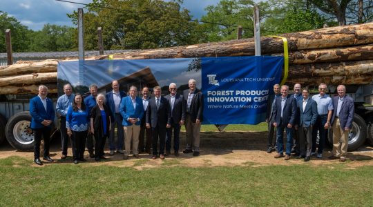La Tech Forestry Center Groundbreaking 4 25 25