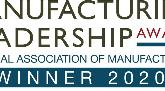 NAM Manufacturing Leadership Awards Winner 2020 Badge