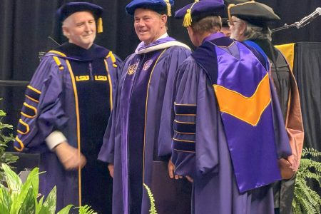 ROY O MARTIN III LSU HONORARY DOCTORATE for social